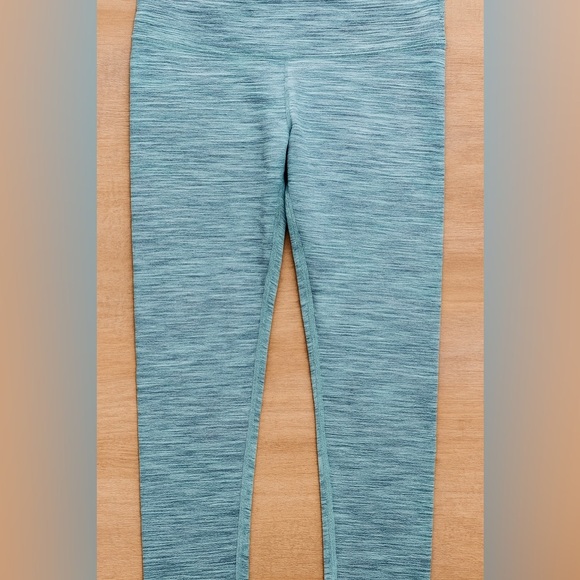 lululemon athletica Pants - Lululemon High Rise Leggings Blue Green Athleisure Yoga Pilates Gym Girl Workout
